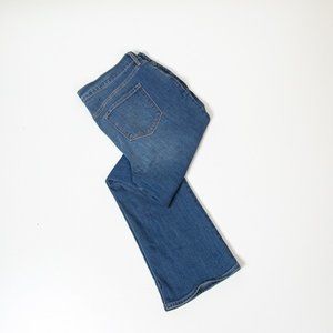 Old Navy Womens 16 Short Jeans Wide Leg Blue